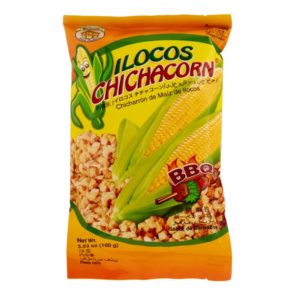 ILOCOS CHICHACORN BBQ FLAVOR 100g