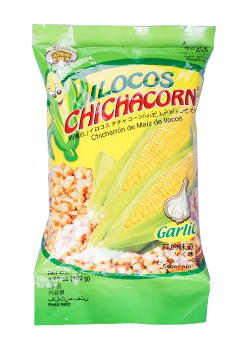 ILOCOS CHICHACORN GARLIC FLAVOR 100g