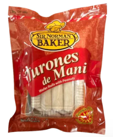 SIR NORMAN BAKER TURONES DE MANI 95g