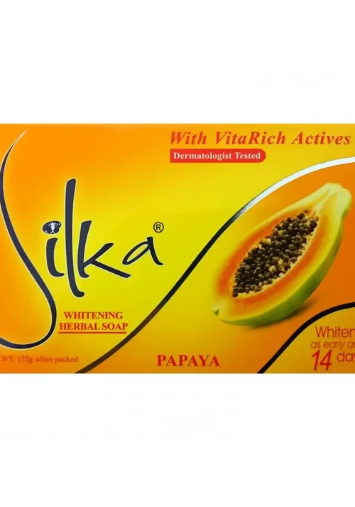 Silka Papaya Soap Small 96g