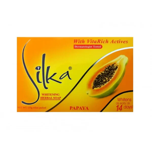 Silka Papaya Soap Small 96g