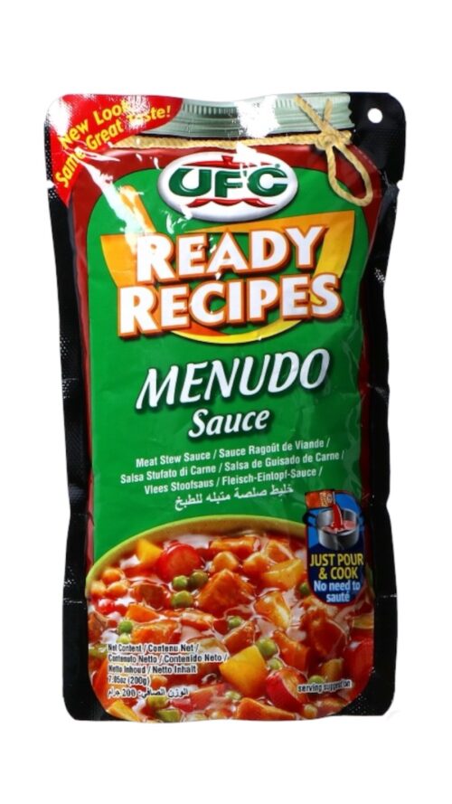 UFC READY RECIPES MENUDO SAUCE 200g