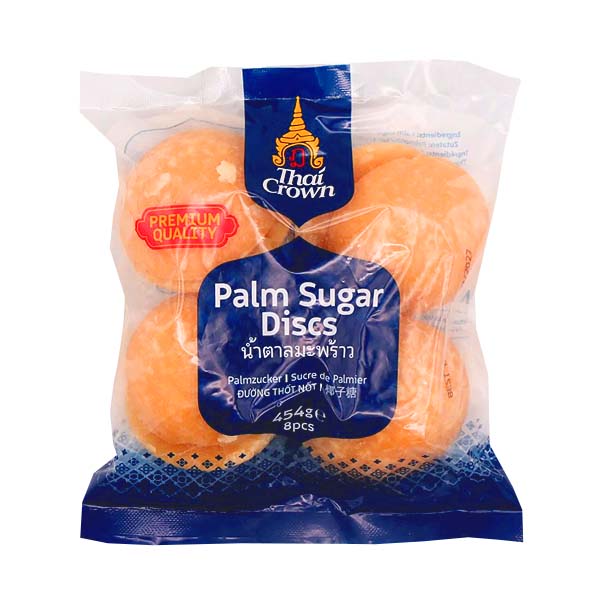 Thai Crown Pure Palm Sugar Discs 454g