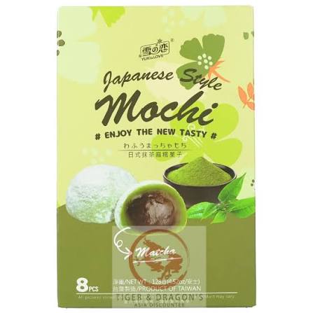 Yuki & Love Japanese Mochi Matcha Flavour 128g