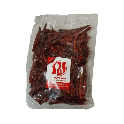 FOODY GAINS Dried Chilli Without Stem 100g