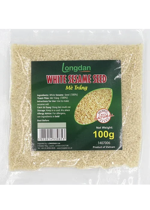 Longdan White Sesame Seed 100g