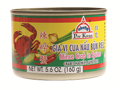Por Kwan Minced Crab in Spices 160g