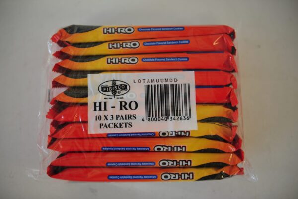 FIBISCO HI-RO CHOCOLATE SANDWICH COOKIES 330G