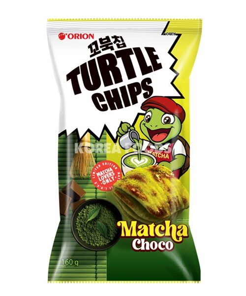 Orion Kkobookchip Matcha Choco 160g