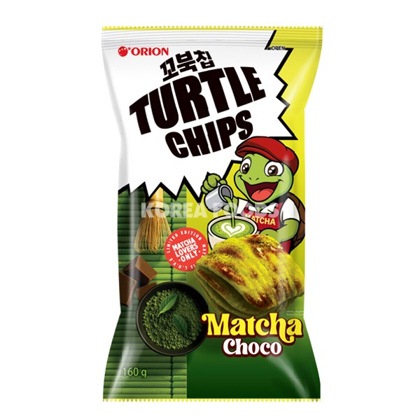 Orion Kkobookchip Matcha Choco 160g