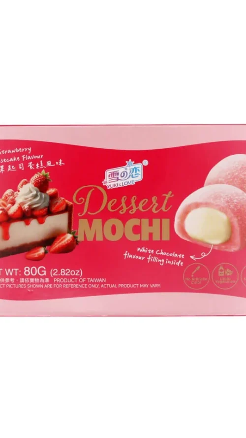 Yuki & Love Dessert Mochi Strawberry Cheesecake Flavour 120g