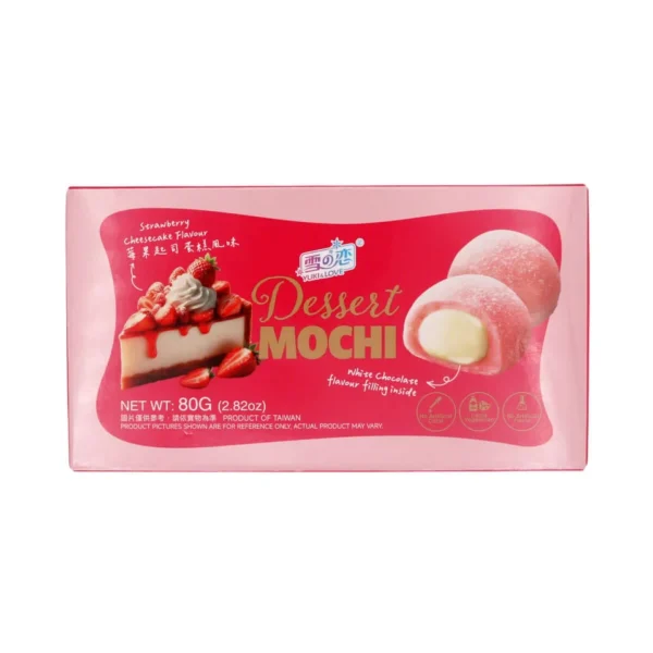 Yuki & Love Dessert Mochi Strawberry Cheesecake Flavour 120g